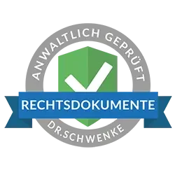 Prüfzeichen Rechtsdokument Anwaltlich Geprüft